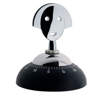 NWT,Alessi Anna kitchen timer AM09 AM09.Black